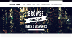 Desktop Screenshot of beerblackbook.com